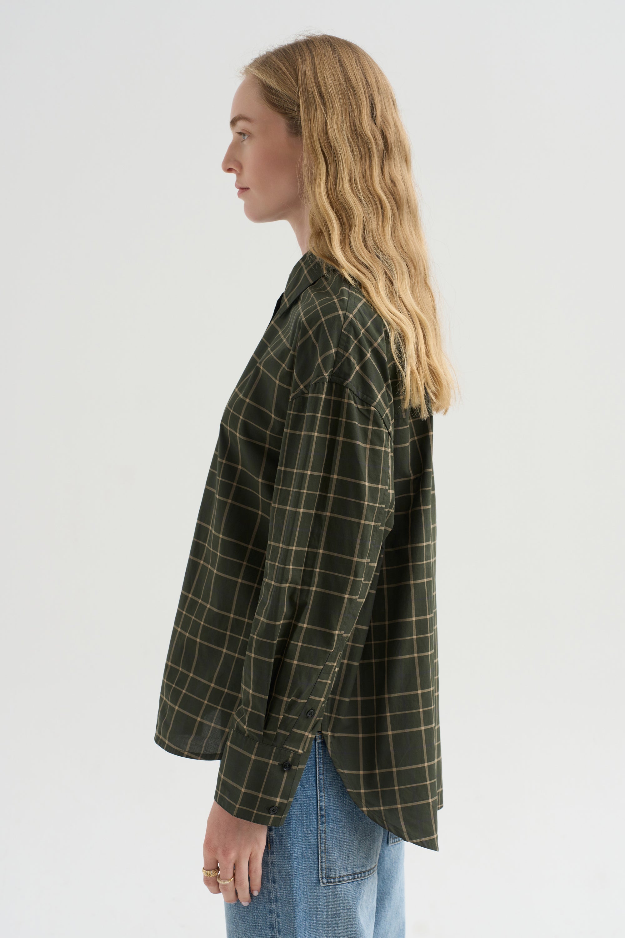 Boxy Shirt, Pine &amp; Popcorn