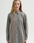 Classic Check Shirt, Blue & Orange