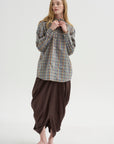 Classic Check Shirt, Blue & Orange