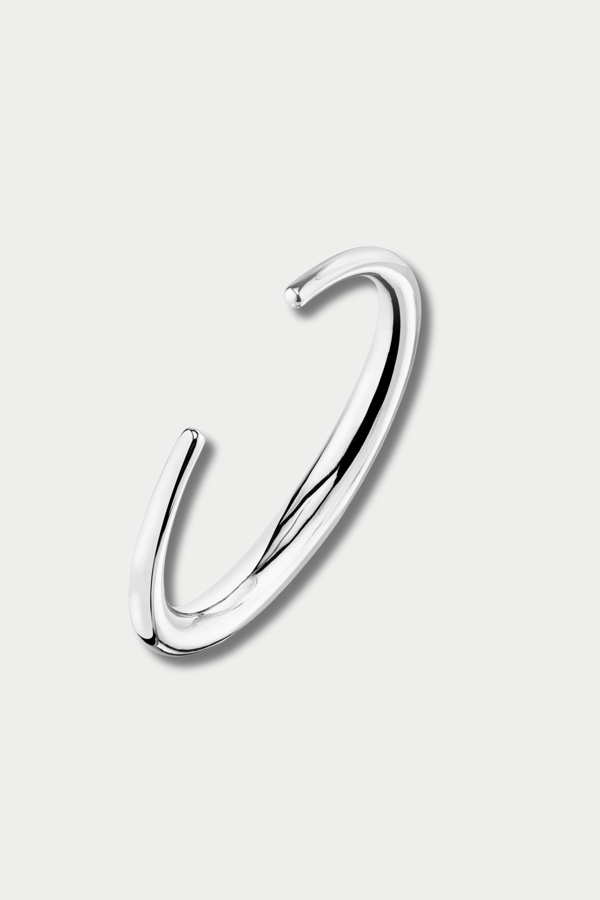 The Infinite Tusk Cuff, Sterling Silver
