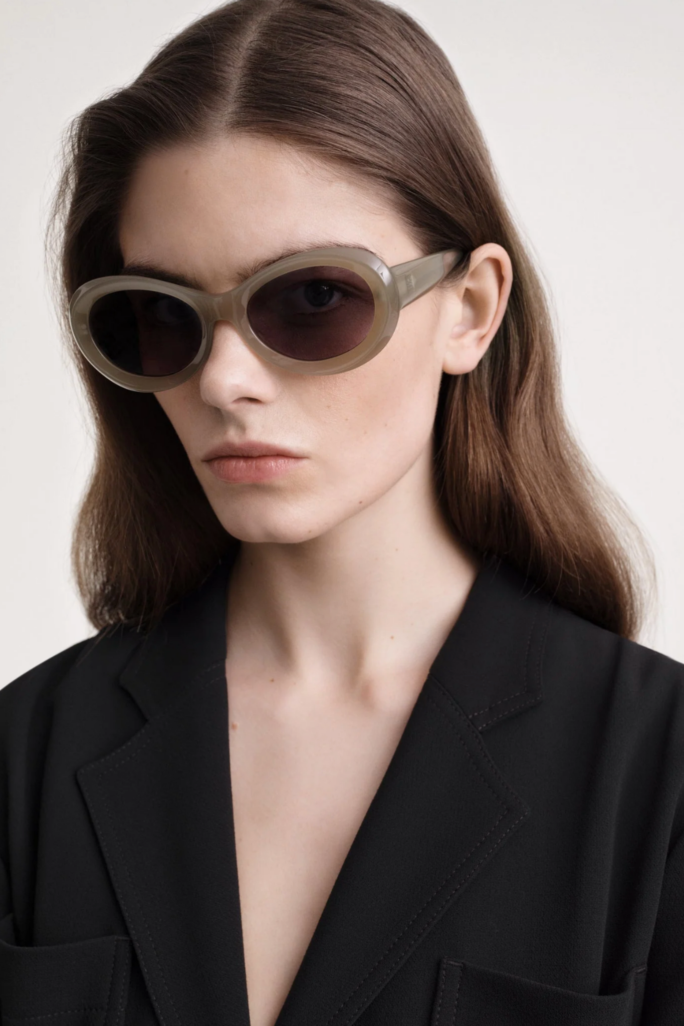 Totême - The Ovals Sunglasses, Warm Steel