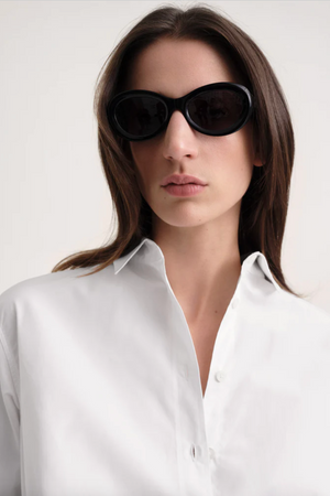 Totême - The Ovals Sunglasses, Black