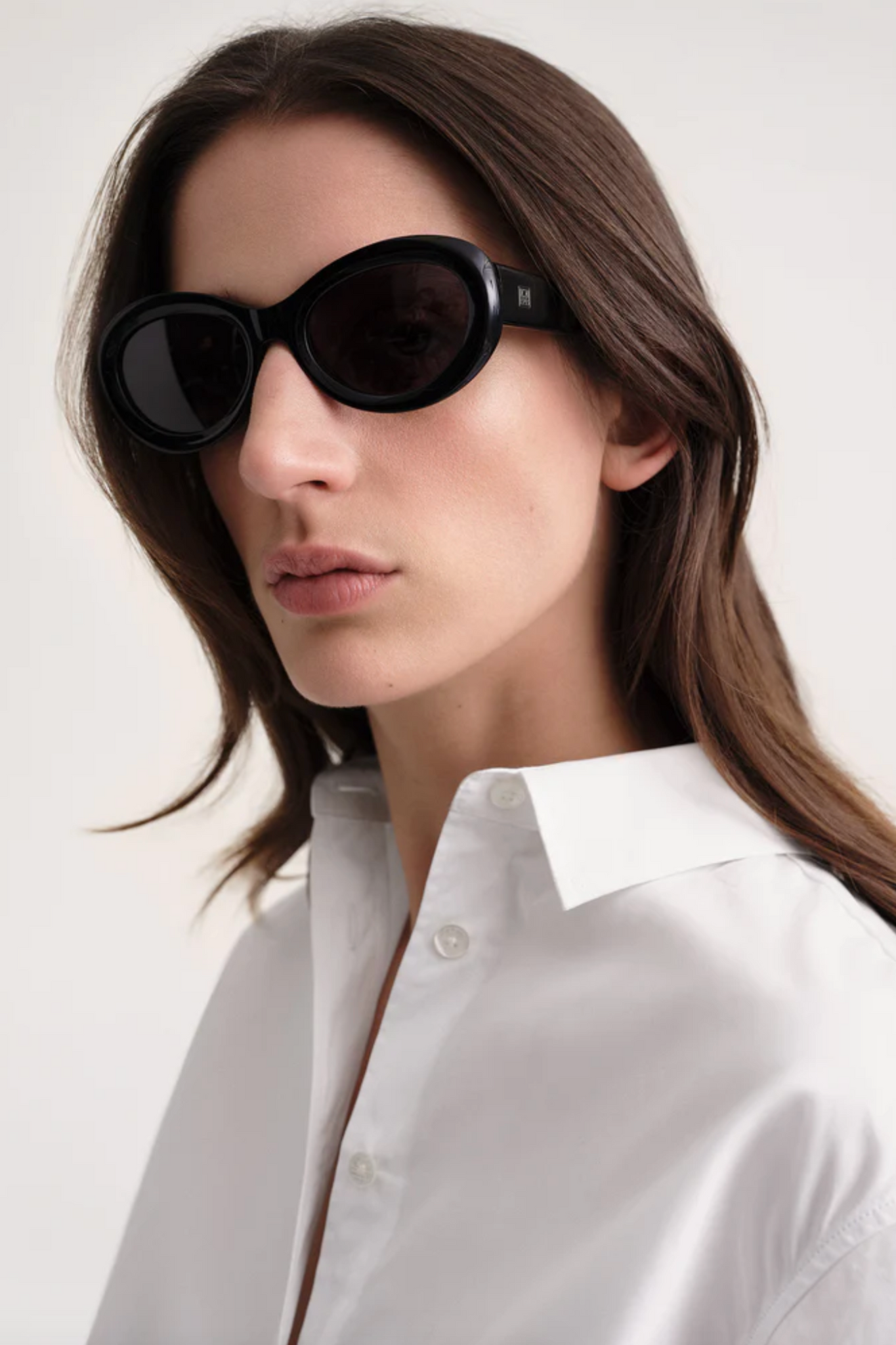 Totême - The Ovals Sunglasses, Black