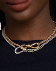Lock True Lovers Knot, Silver