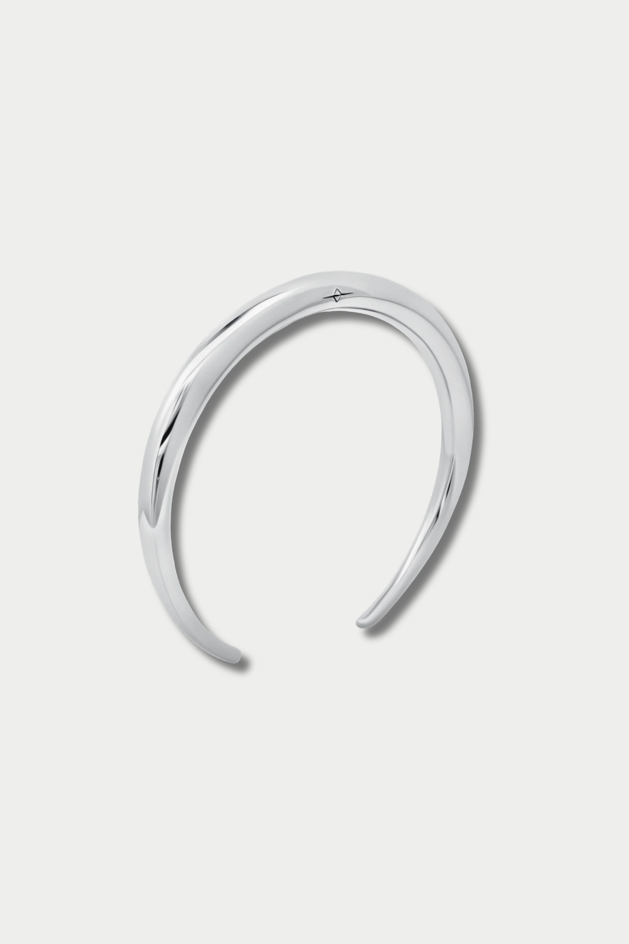 Tusk Cuff, Sterling Silver