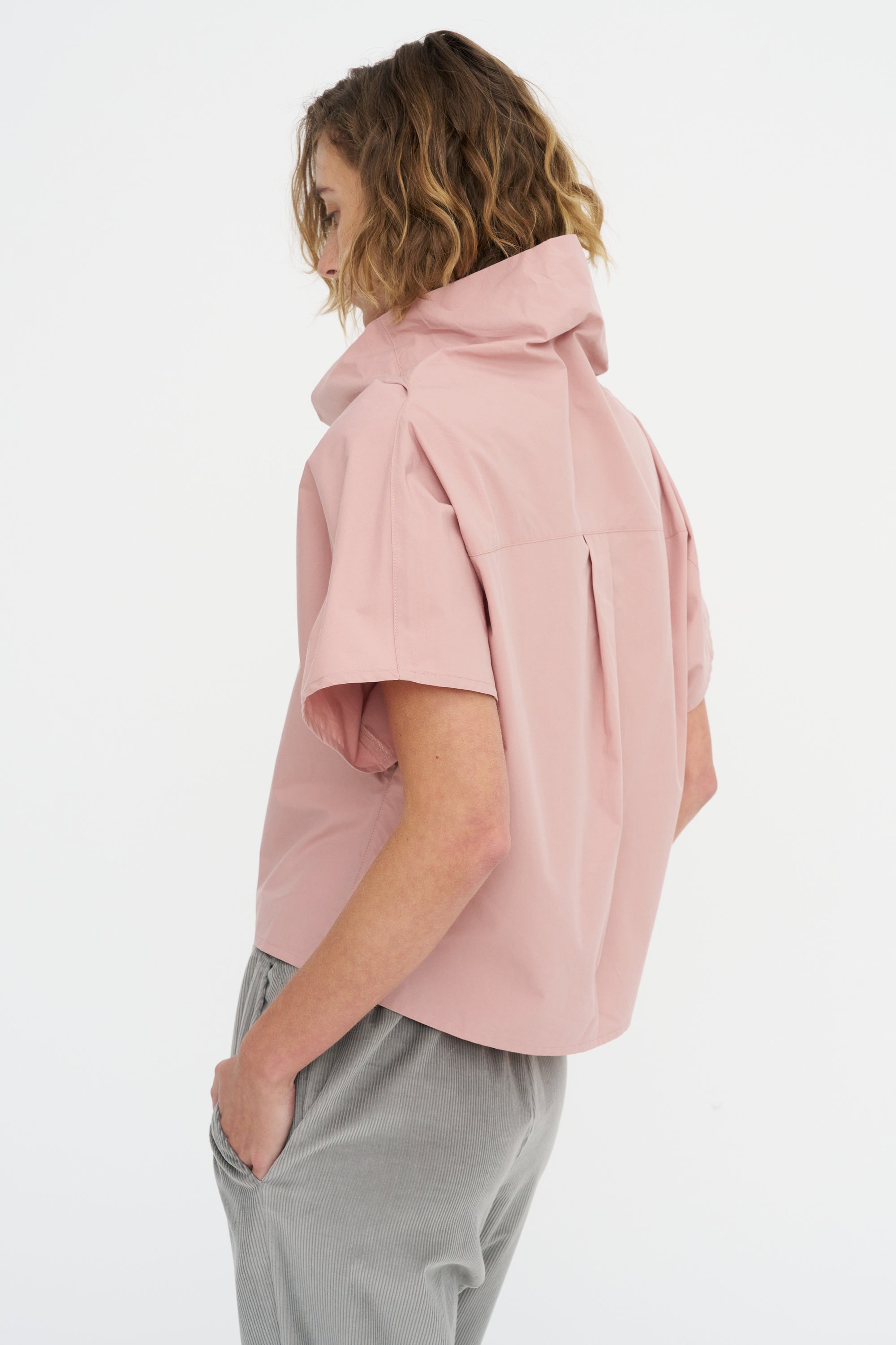 Short Sleeves Chunky Tunic - Popeline