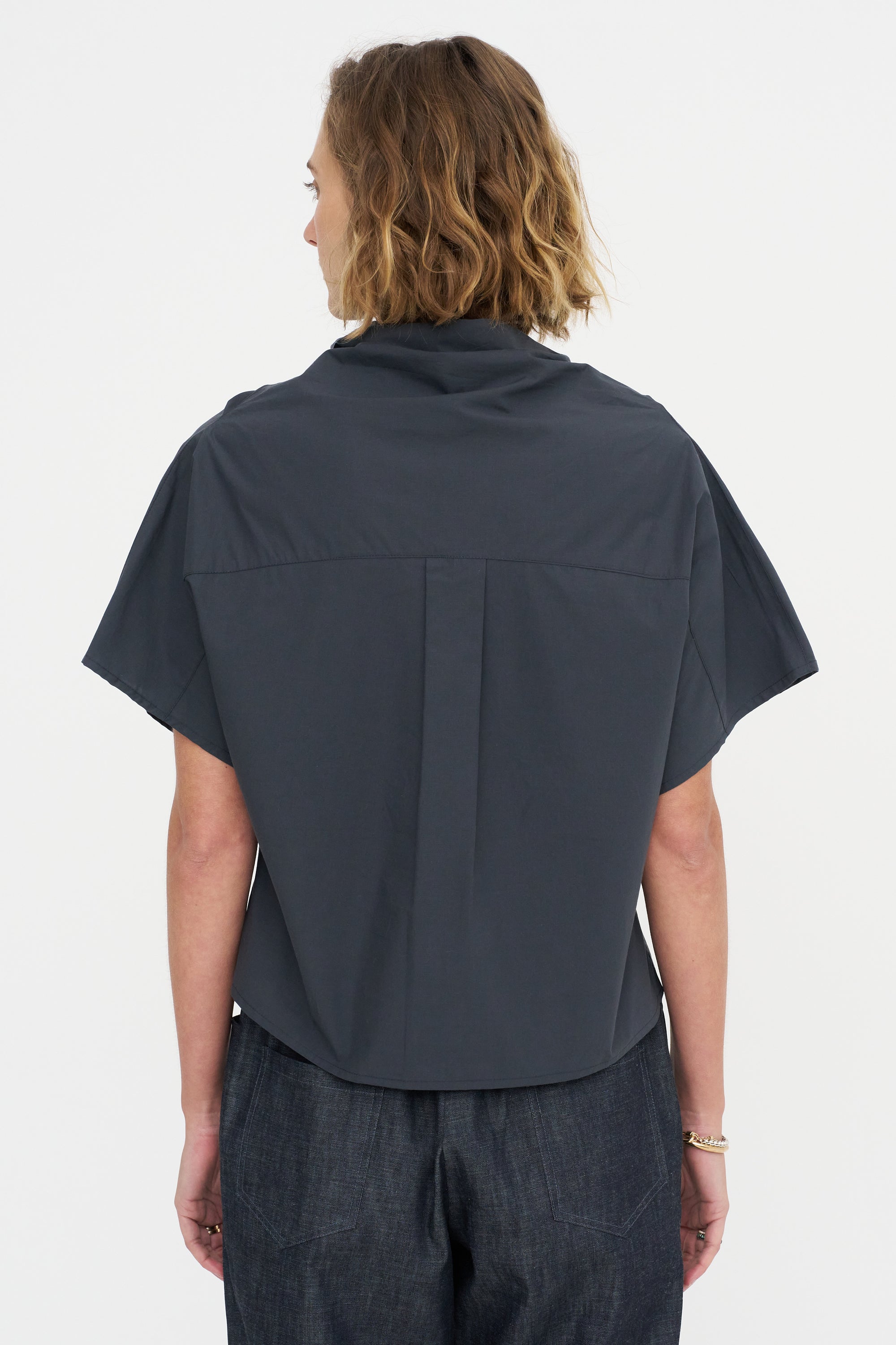 Short Sleeves Chunky Tunic - Popeline