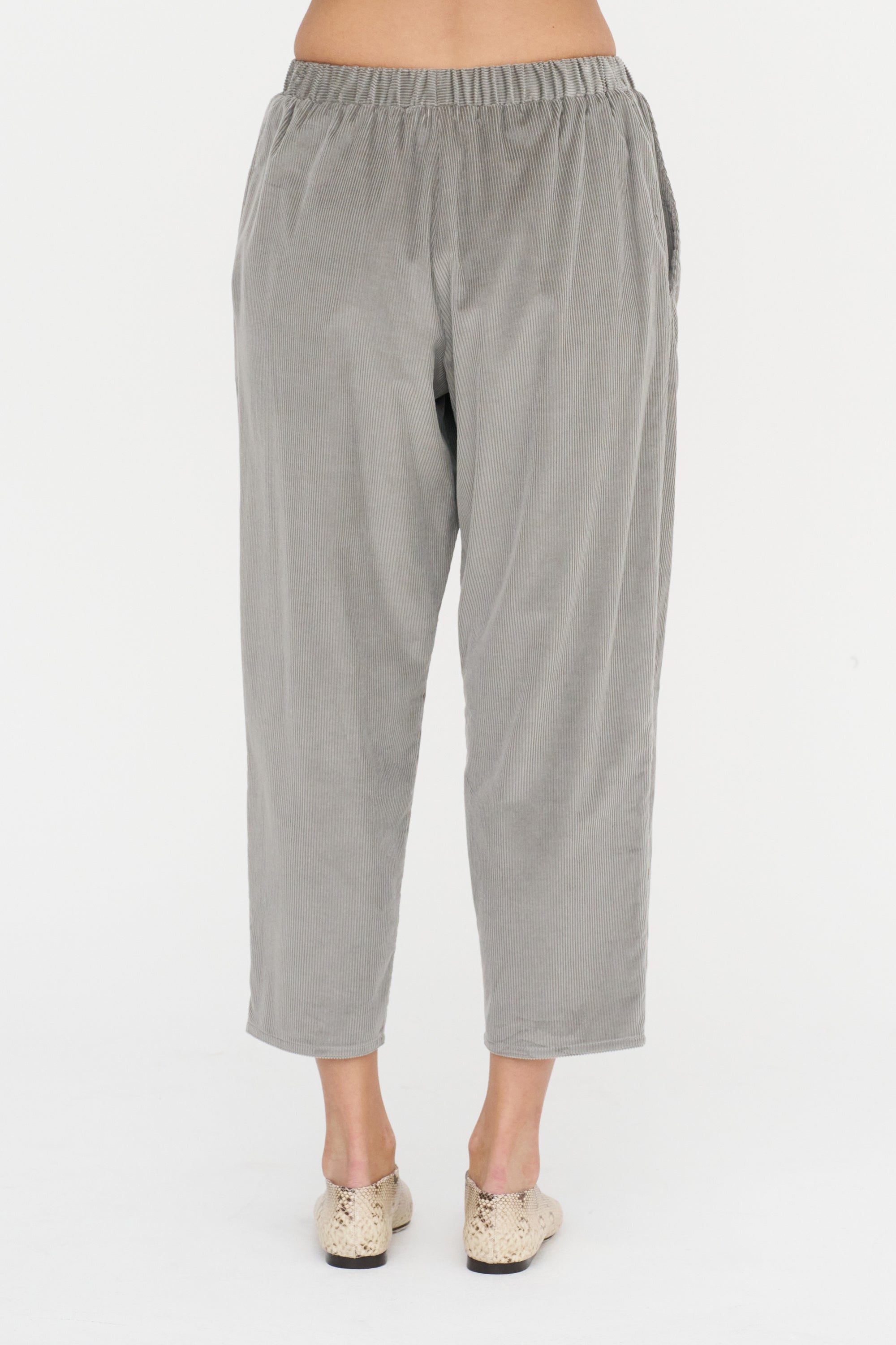 Carrot Pants - Corduroy, Pearl