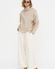 Full Pants Ankle - Scacchi, Ivory