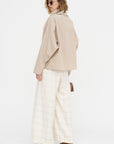 Full Pants Ankle - Scacchi, Ivory