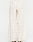 Full Pants Ankle - Scacchi, Ivory