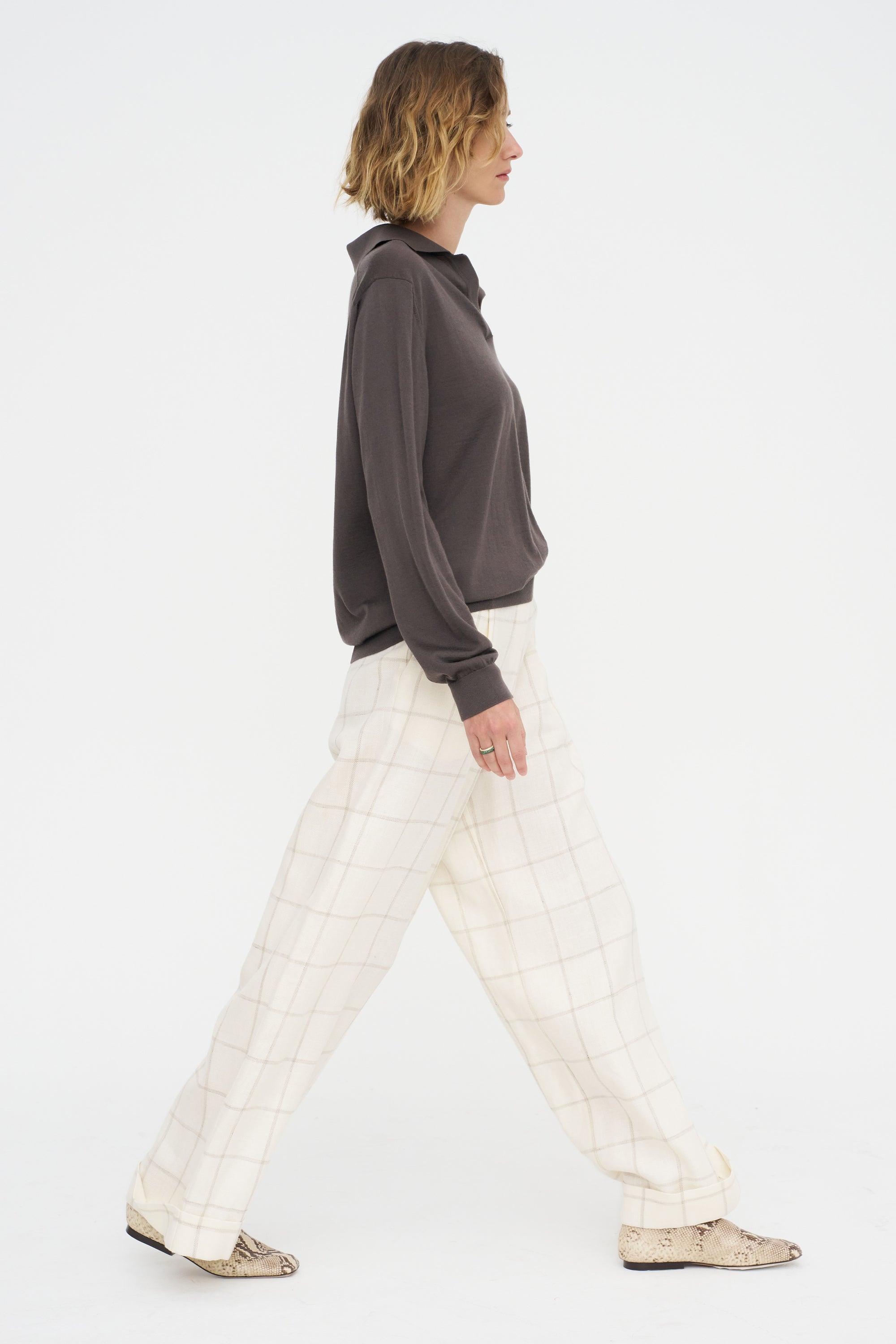 Polo T-Shirt Sweater, Storm