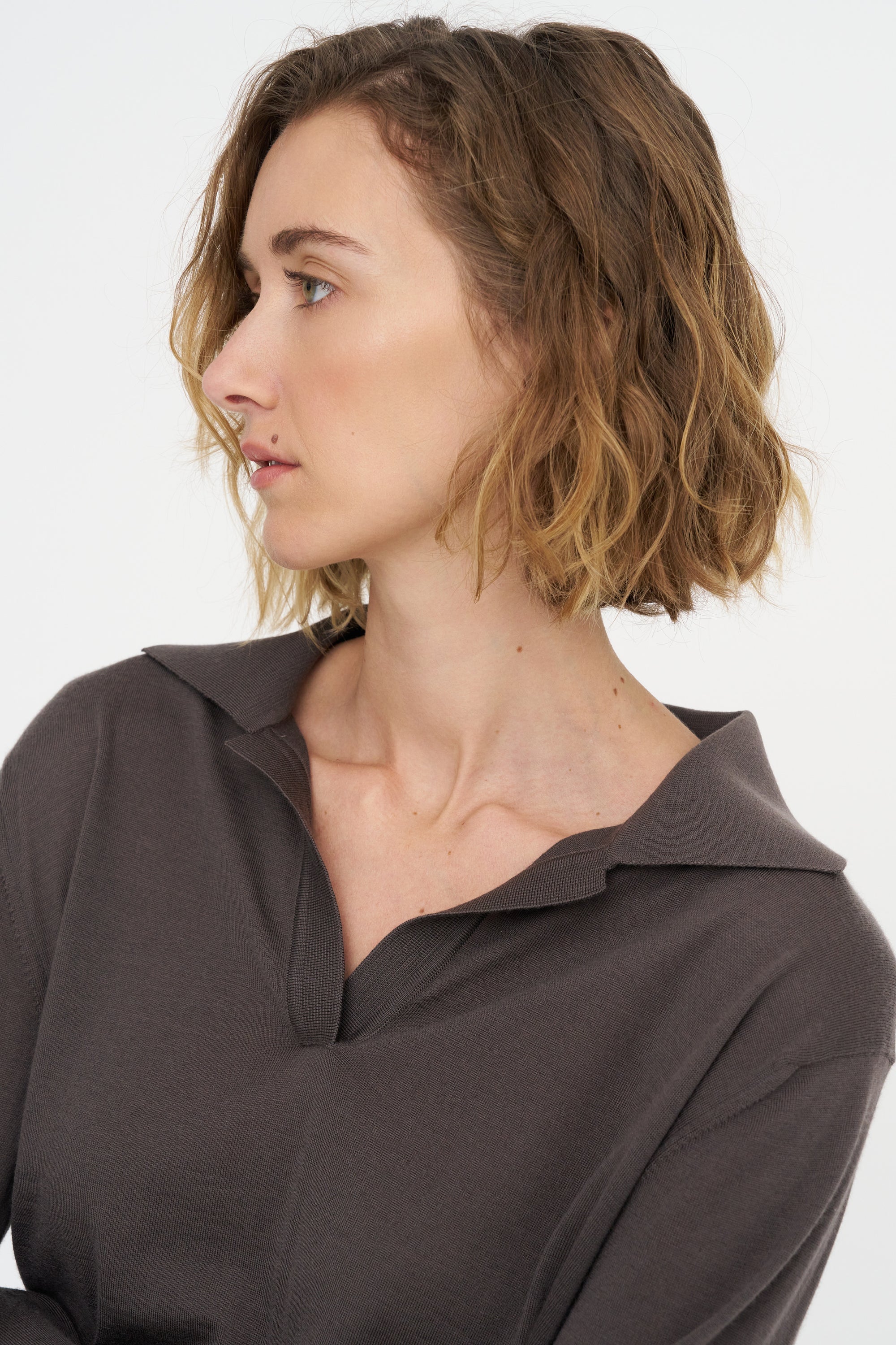 Polo T-Shirt Sweater, Storm