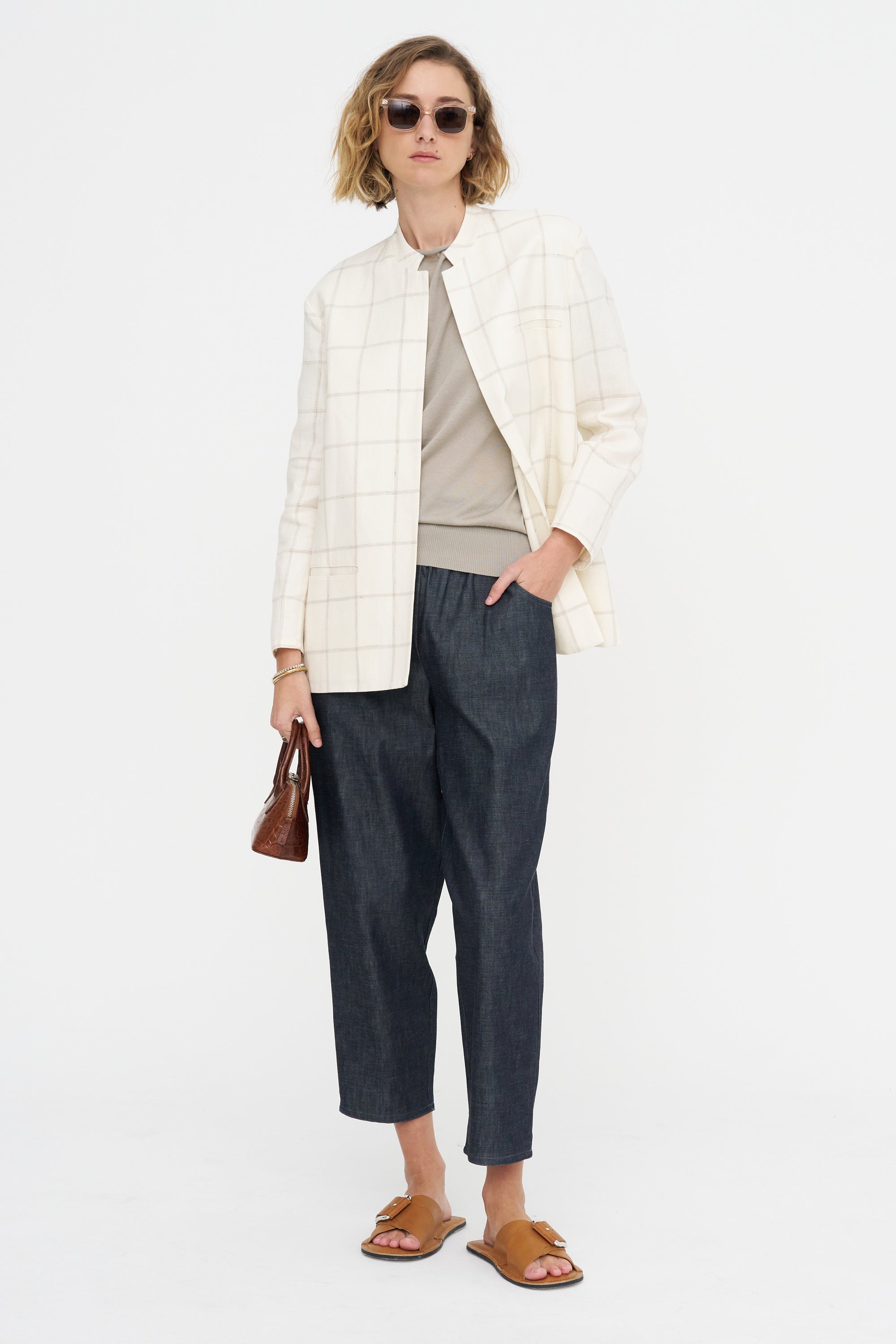 Short Sleeve Blouse Sweater