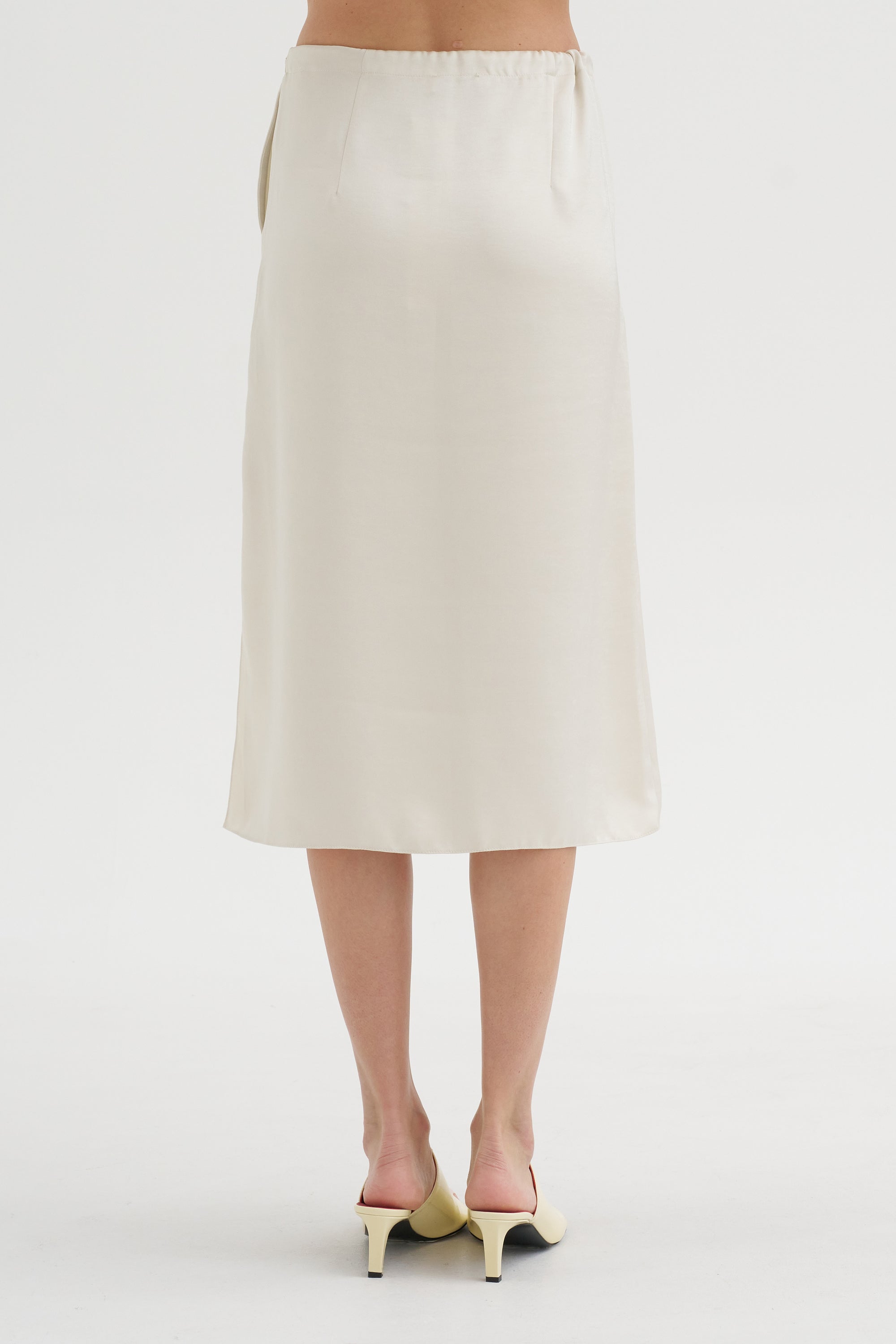 Drawstring Skirt, Plaster
