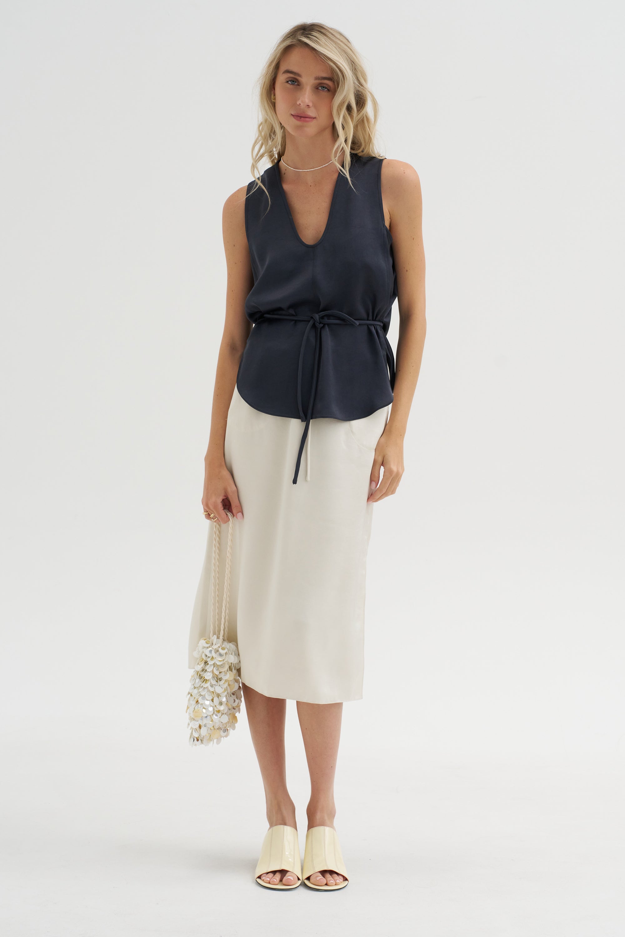 Sleeveless Top, Beetle