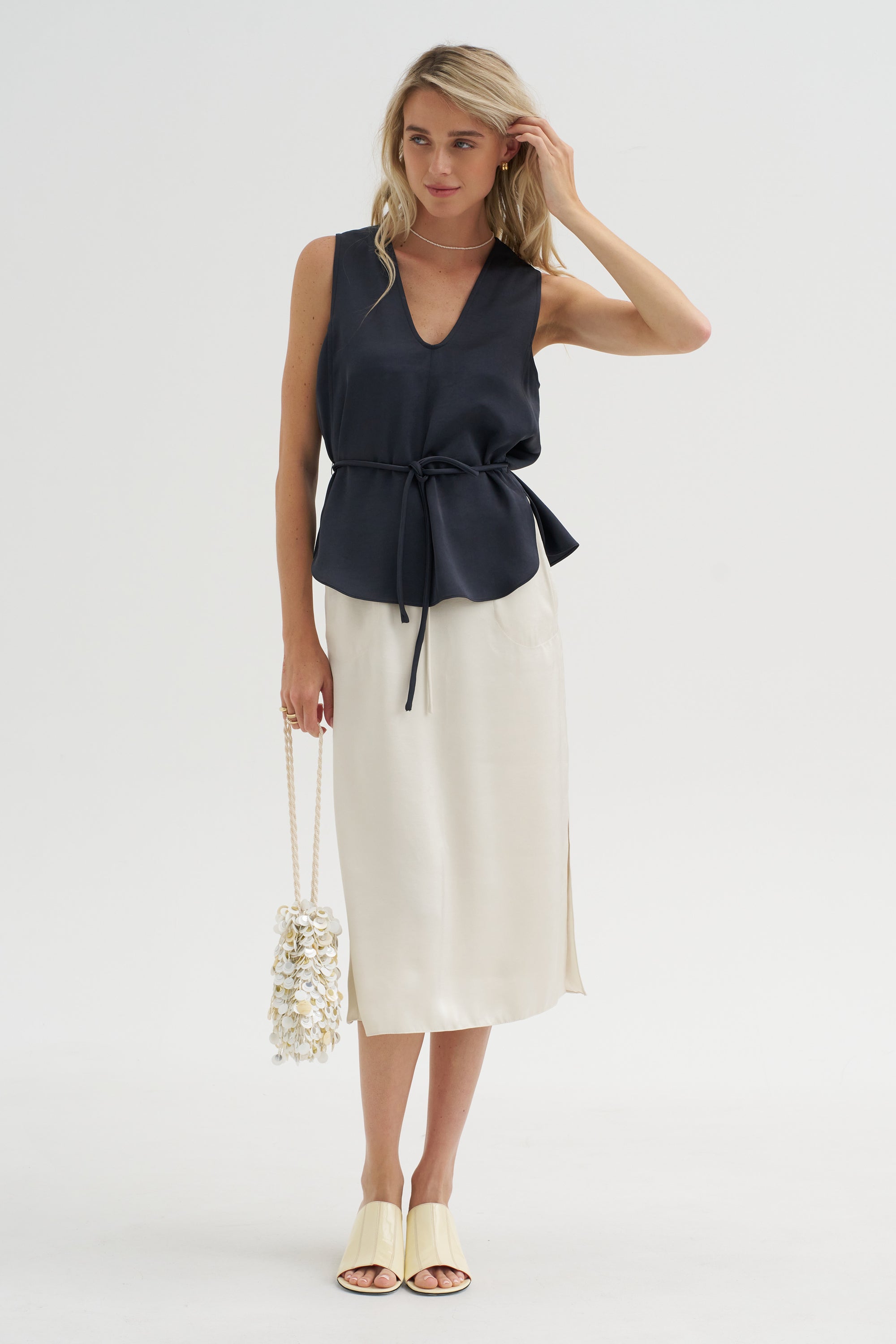 Sleeveless Top, Beetle