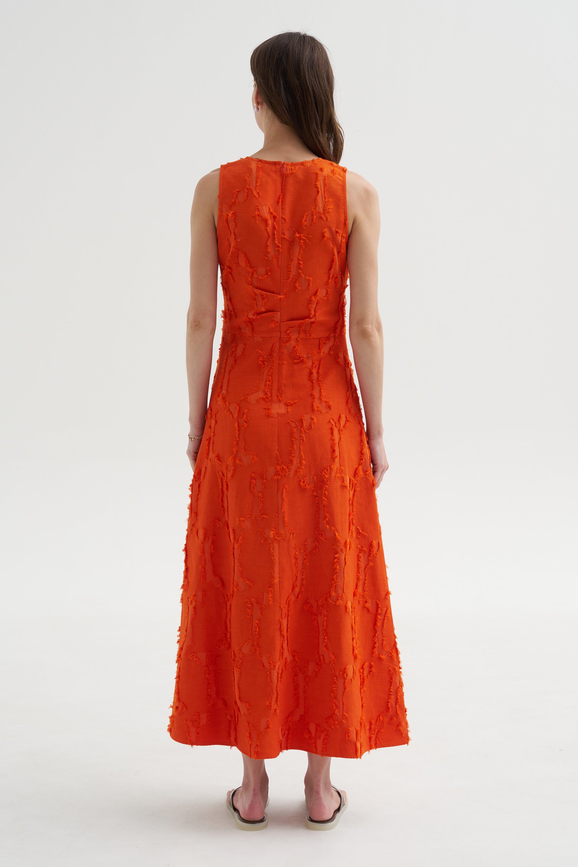Violeta Dress, Flame