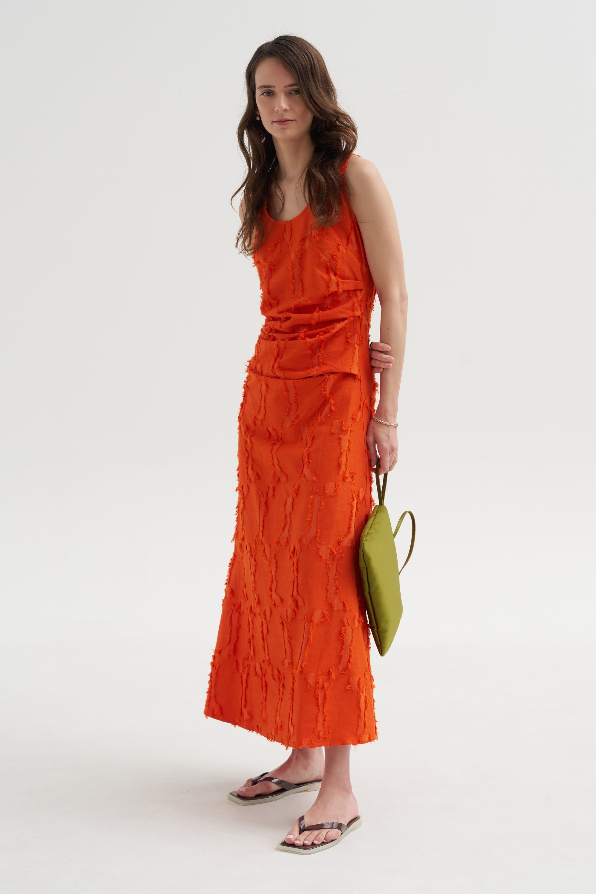Violeta Dress, Flame