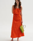 Violeta Dress, Flame