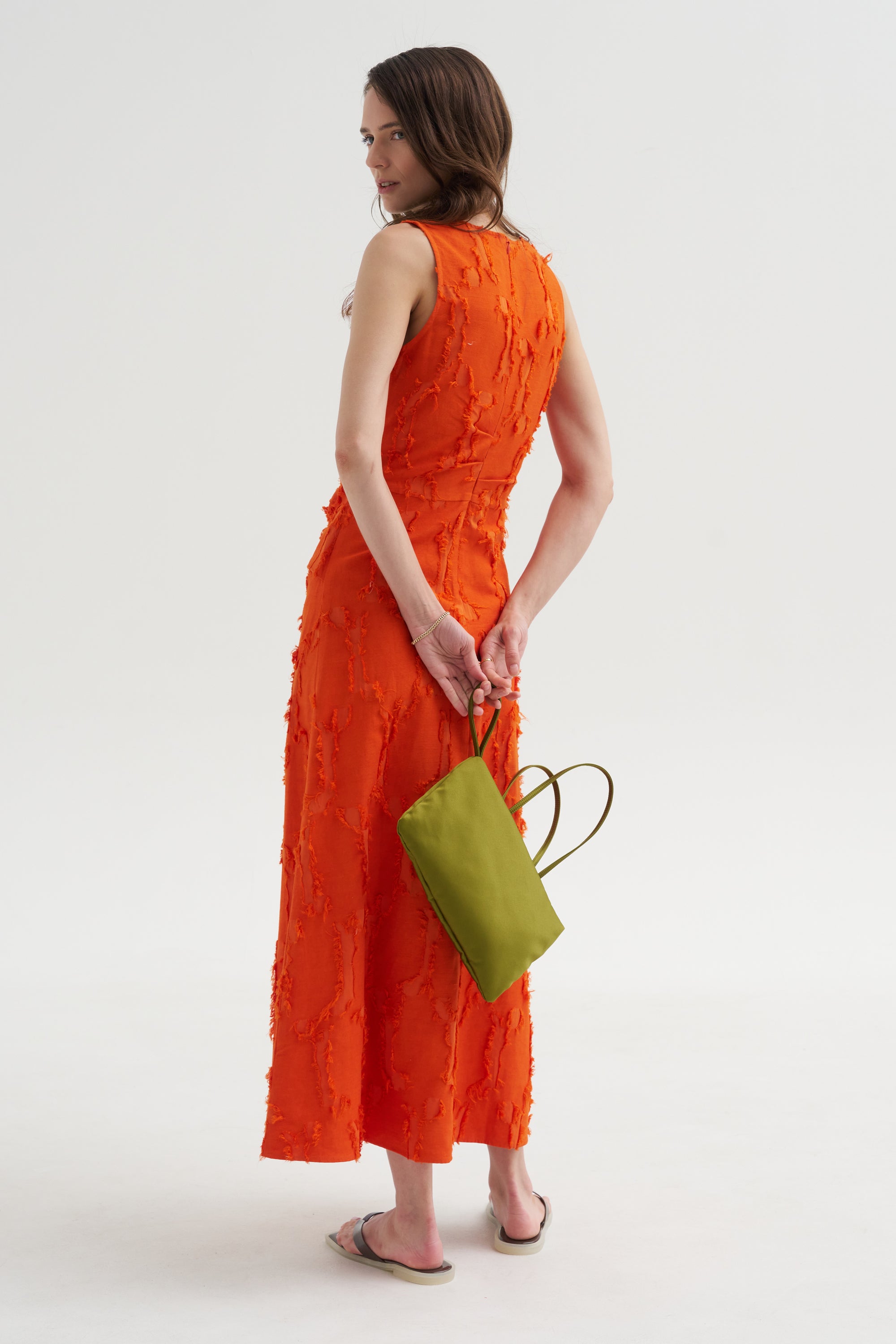 Violeta Dress, Flame