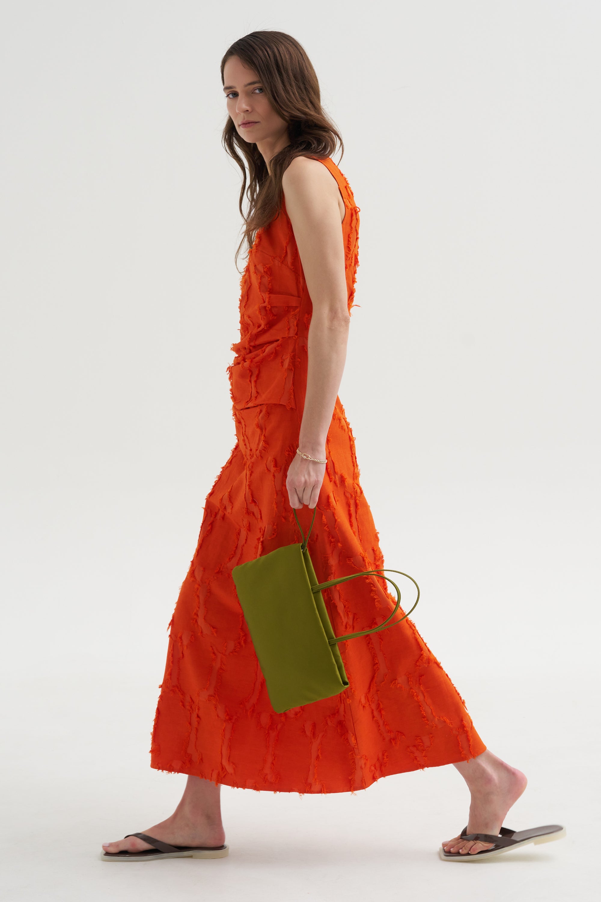 Violeta Dress, Flame