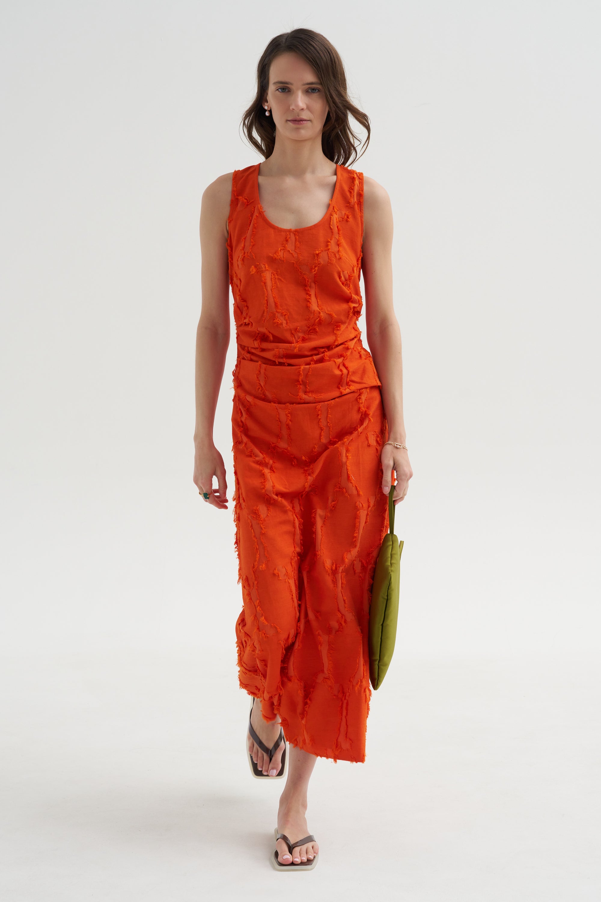 Violeta Dress, Flame