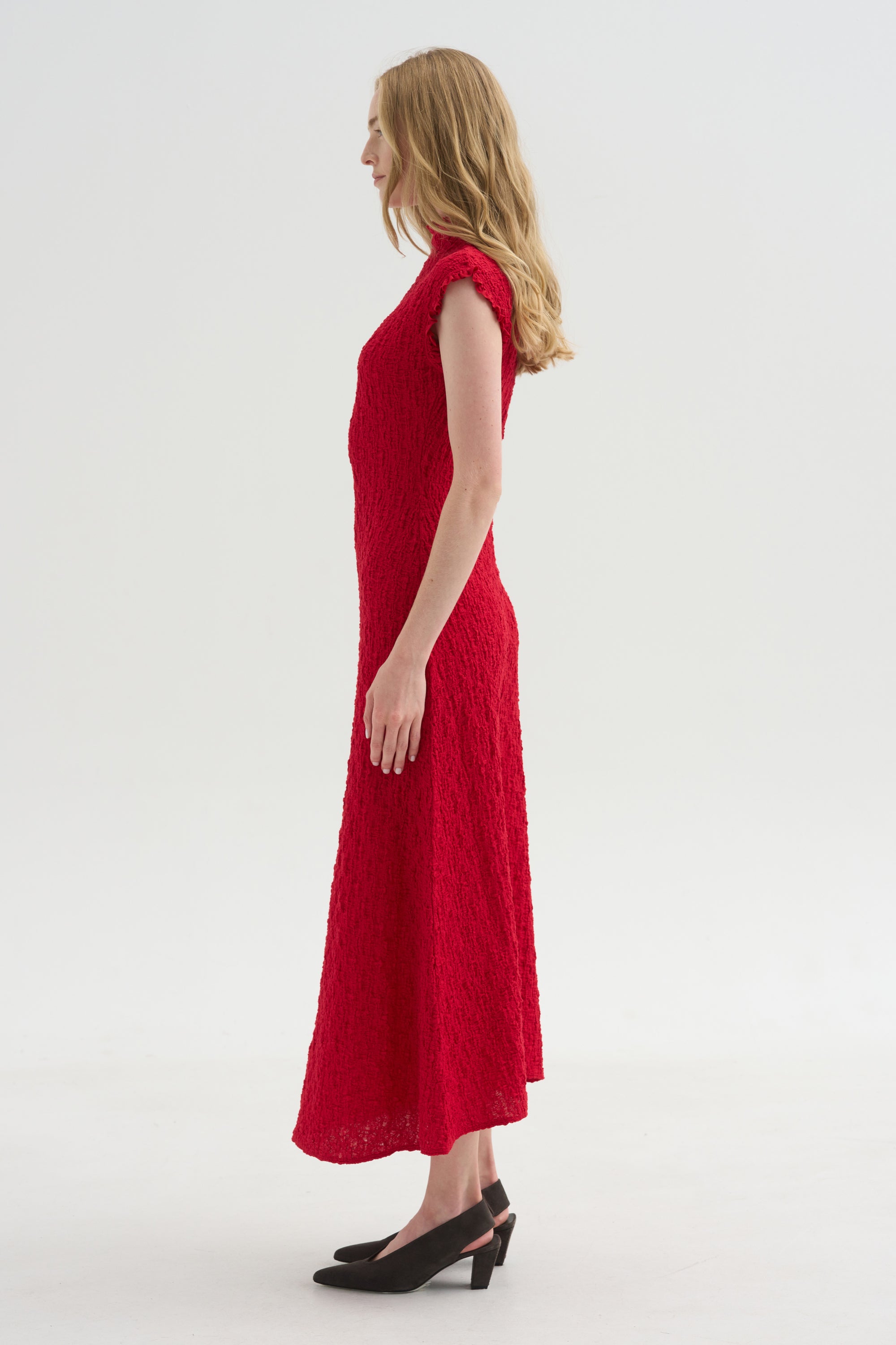 Cleo Dress, Red