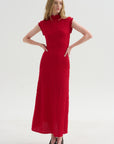 Cleo Dress, Red