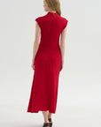 Cleo Dress, Red