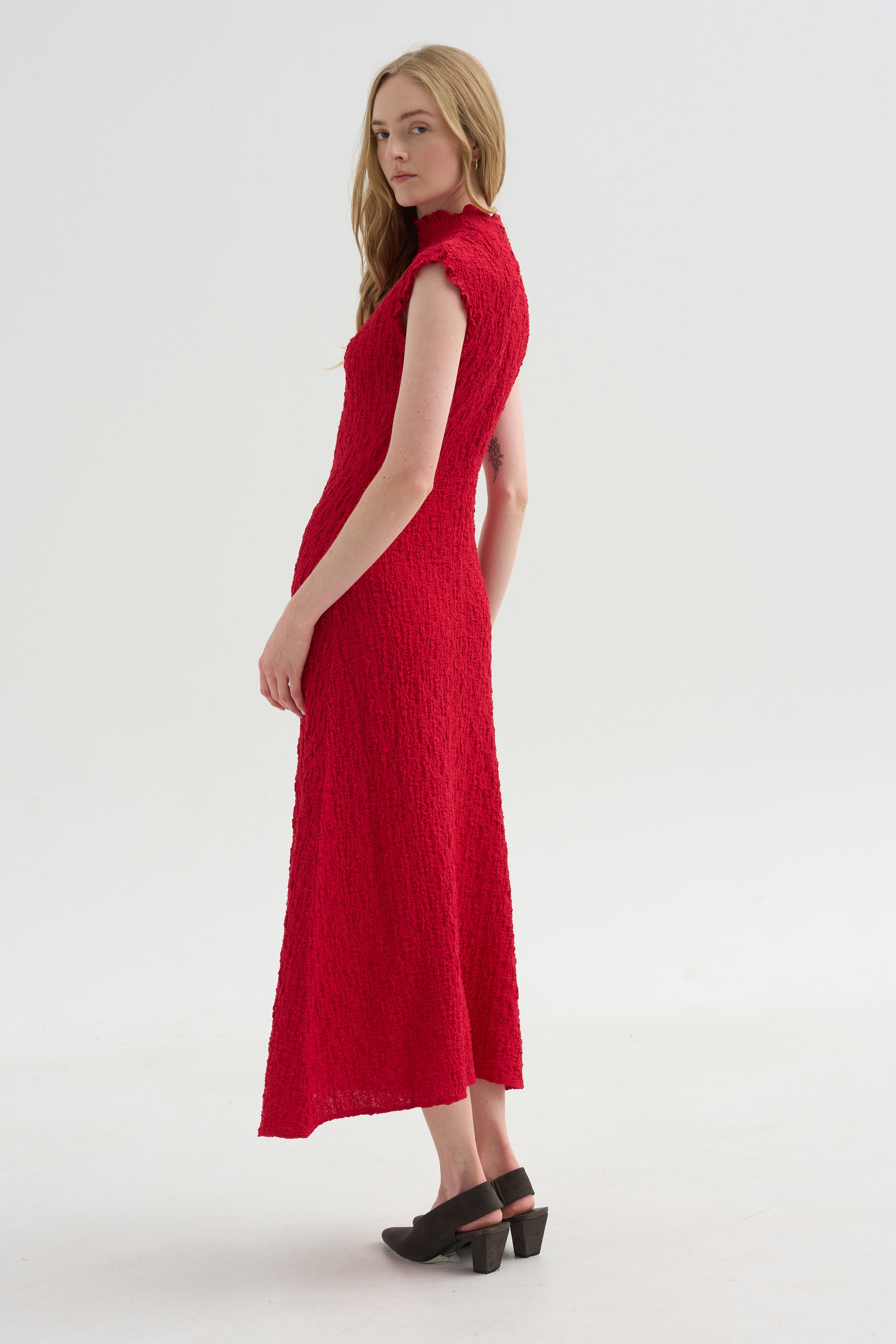 Cleo Dress, Red