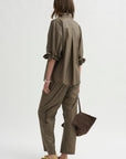 Gaia Shirt, Taupe Shimmer