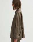 Gaia Shirt, Taupe Shimmer