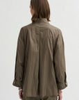 Gaia Shirt, Taupe Shimmer