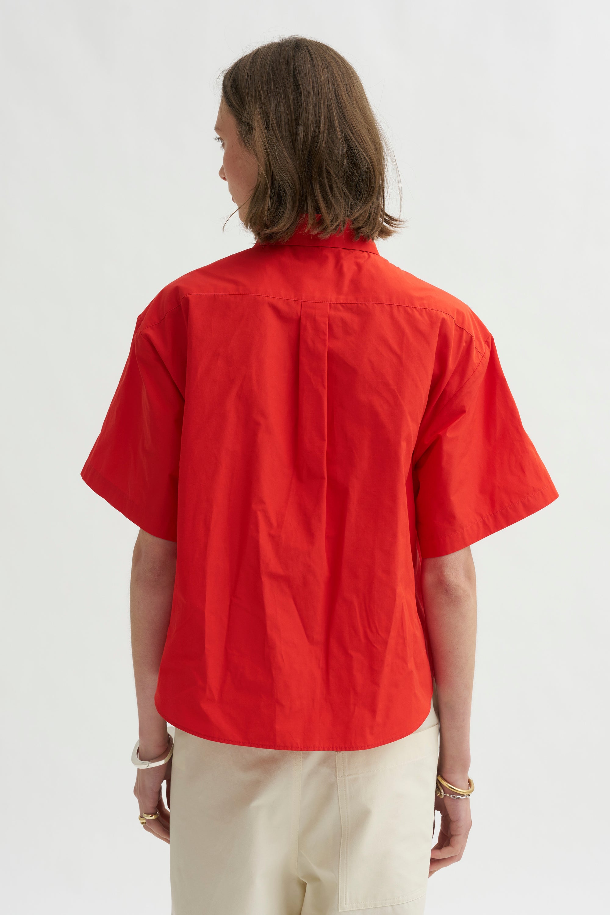 Elba Shirt, Perfect Red