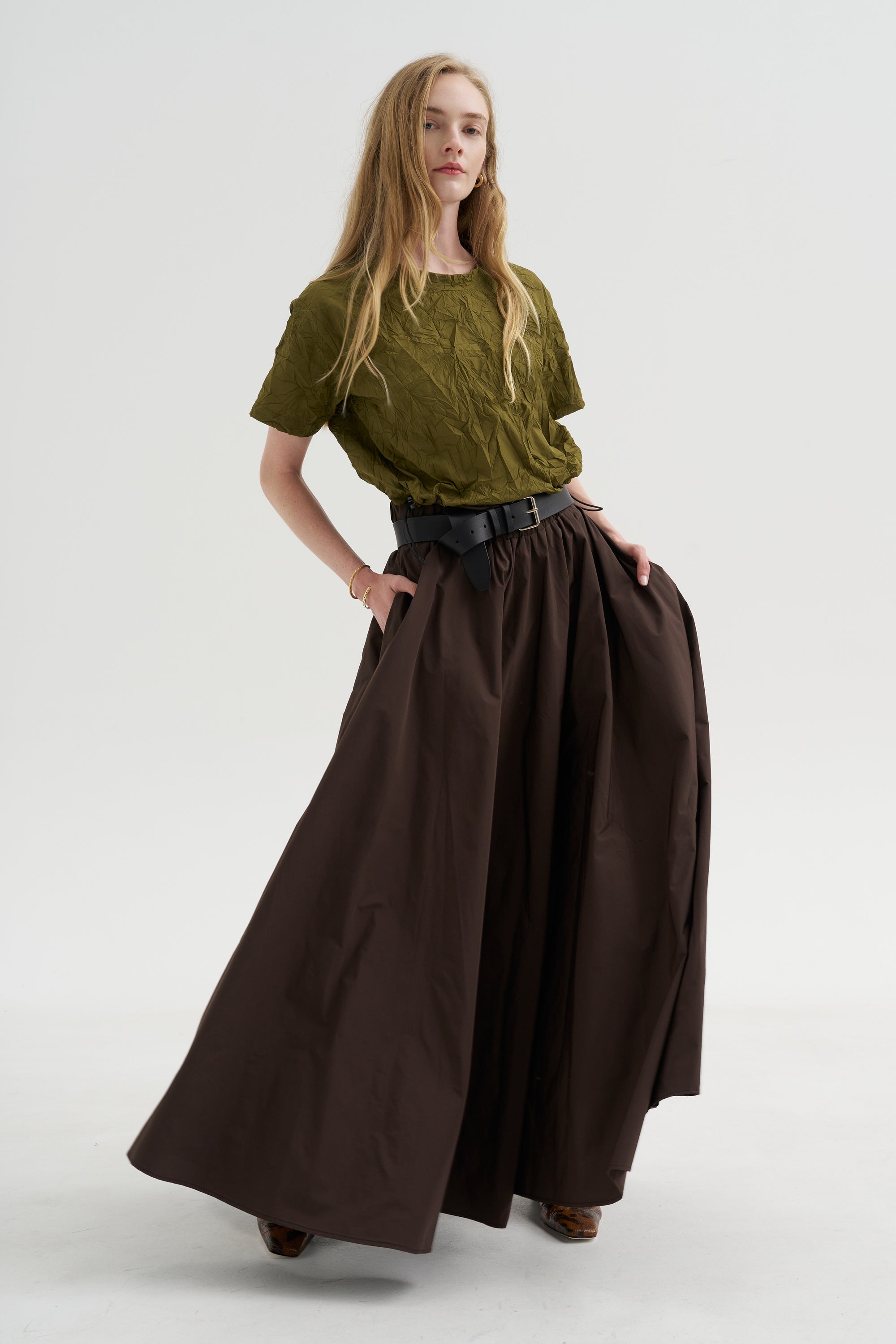 Simona Skirt, Chocolate