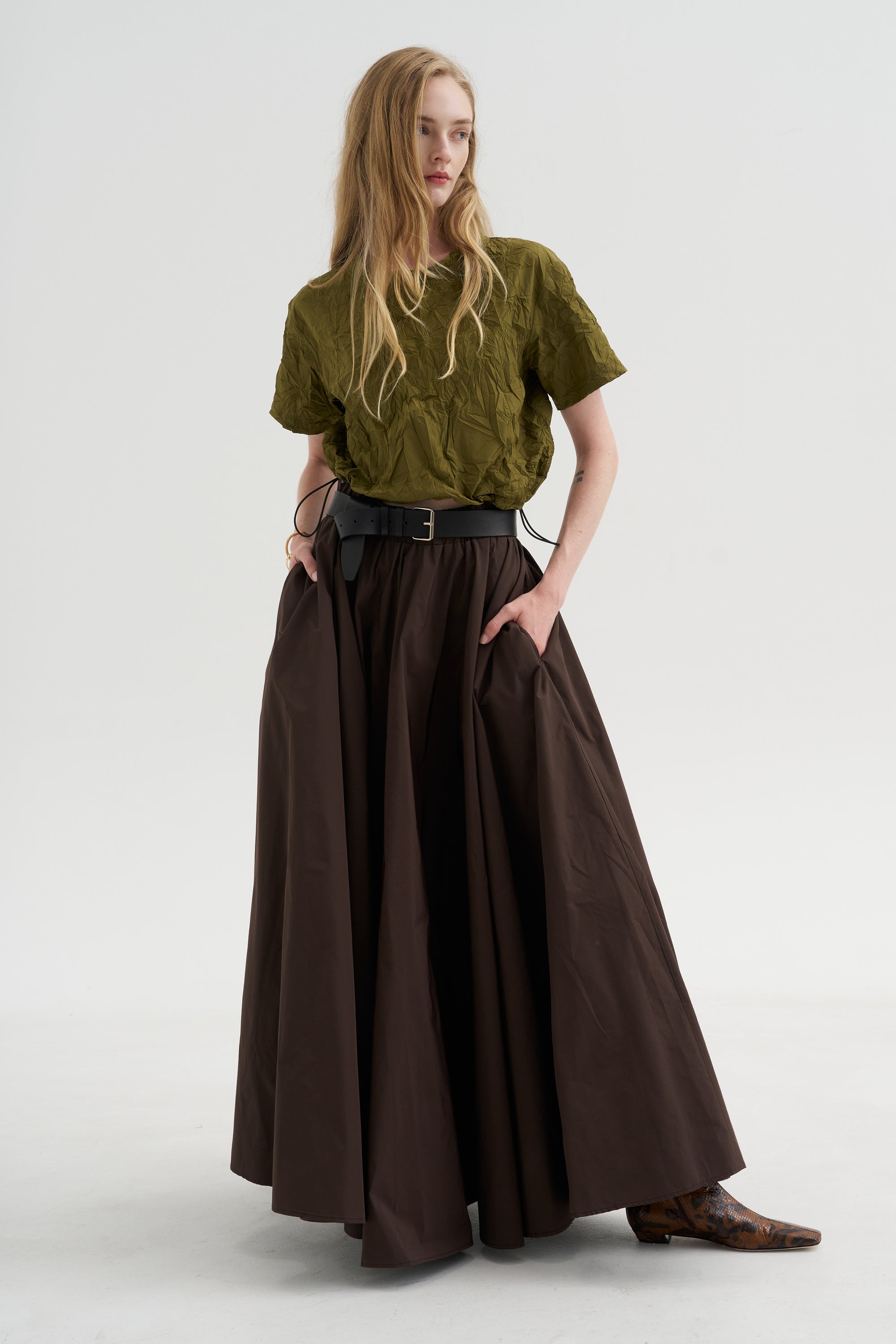 Simona Skirt, Chocolate