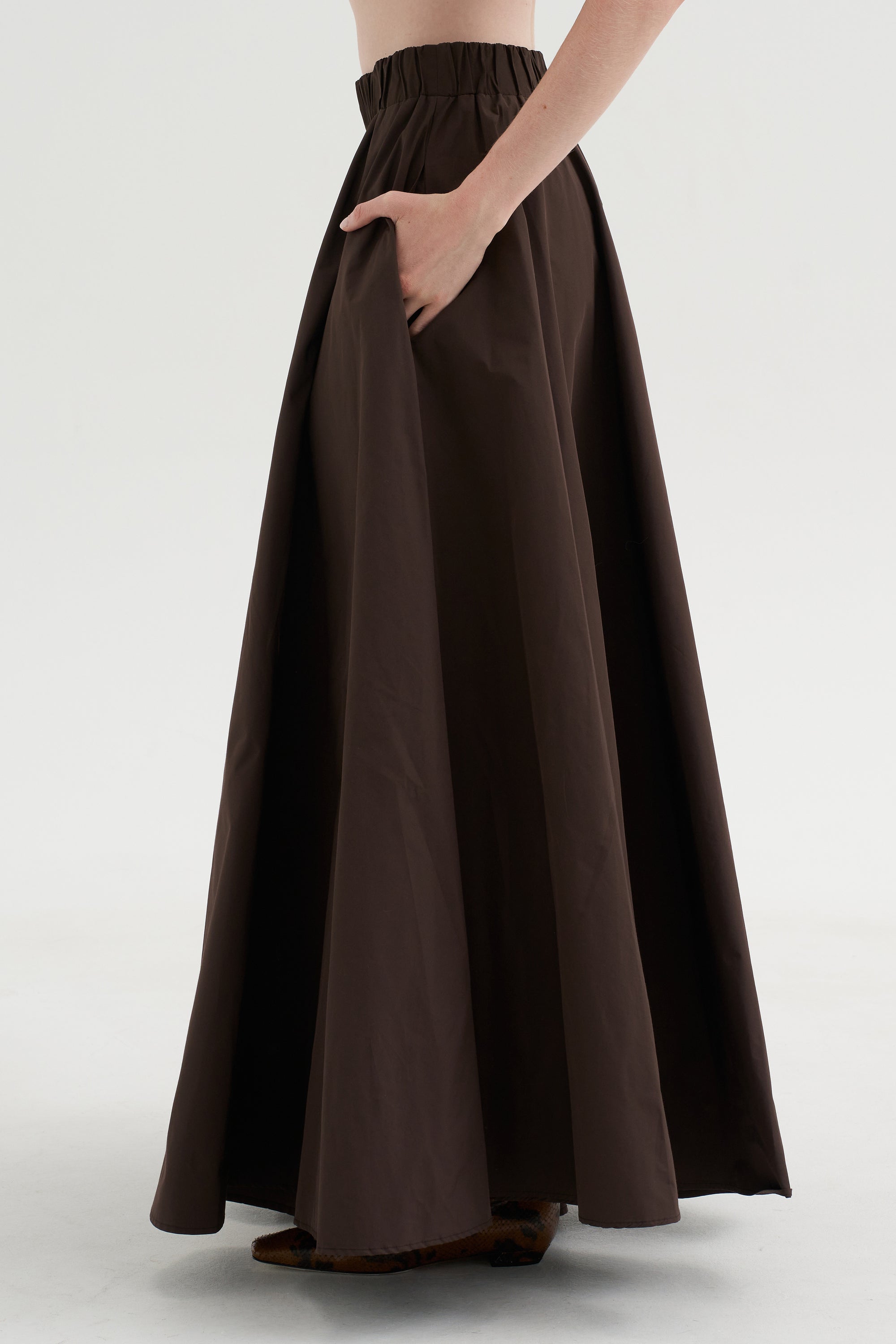 Simona Skirt, Chocolate