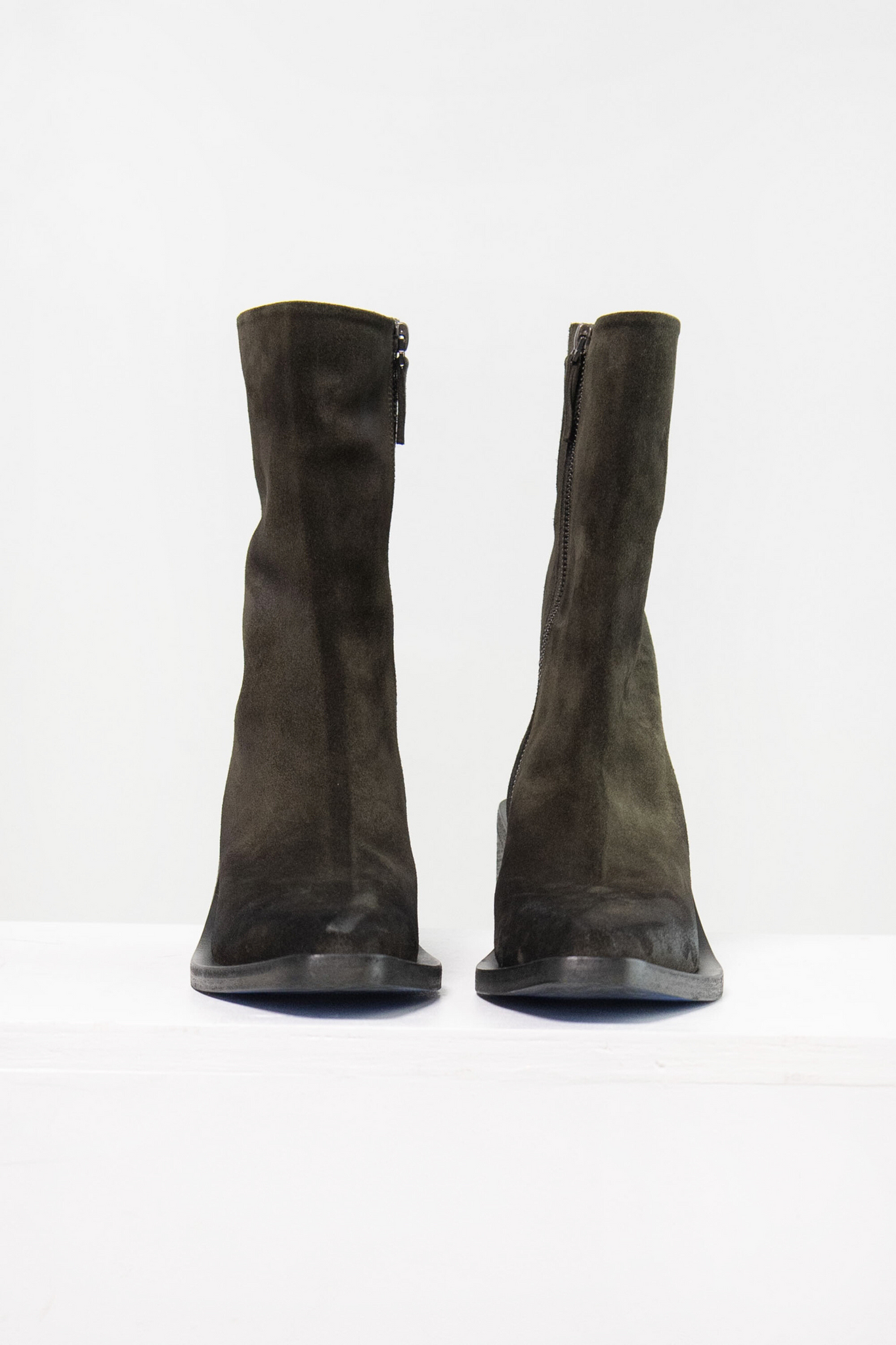Gessetto Suede Boot, Chlorophyll