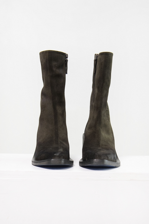 Gessetto Suede Boot, Chlorophyll