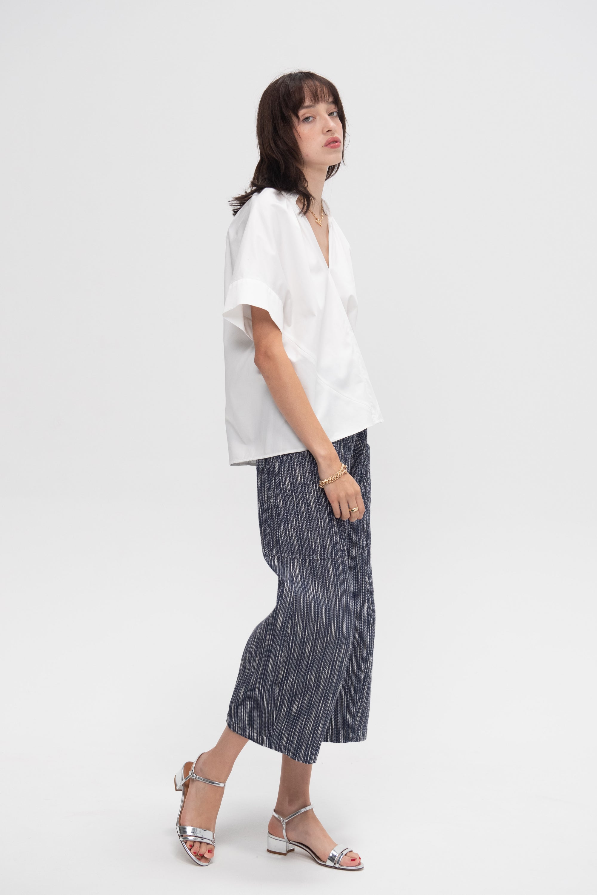 Zero + Maria Cornejo - Malia Shirt, Chalk