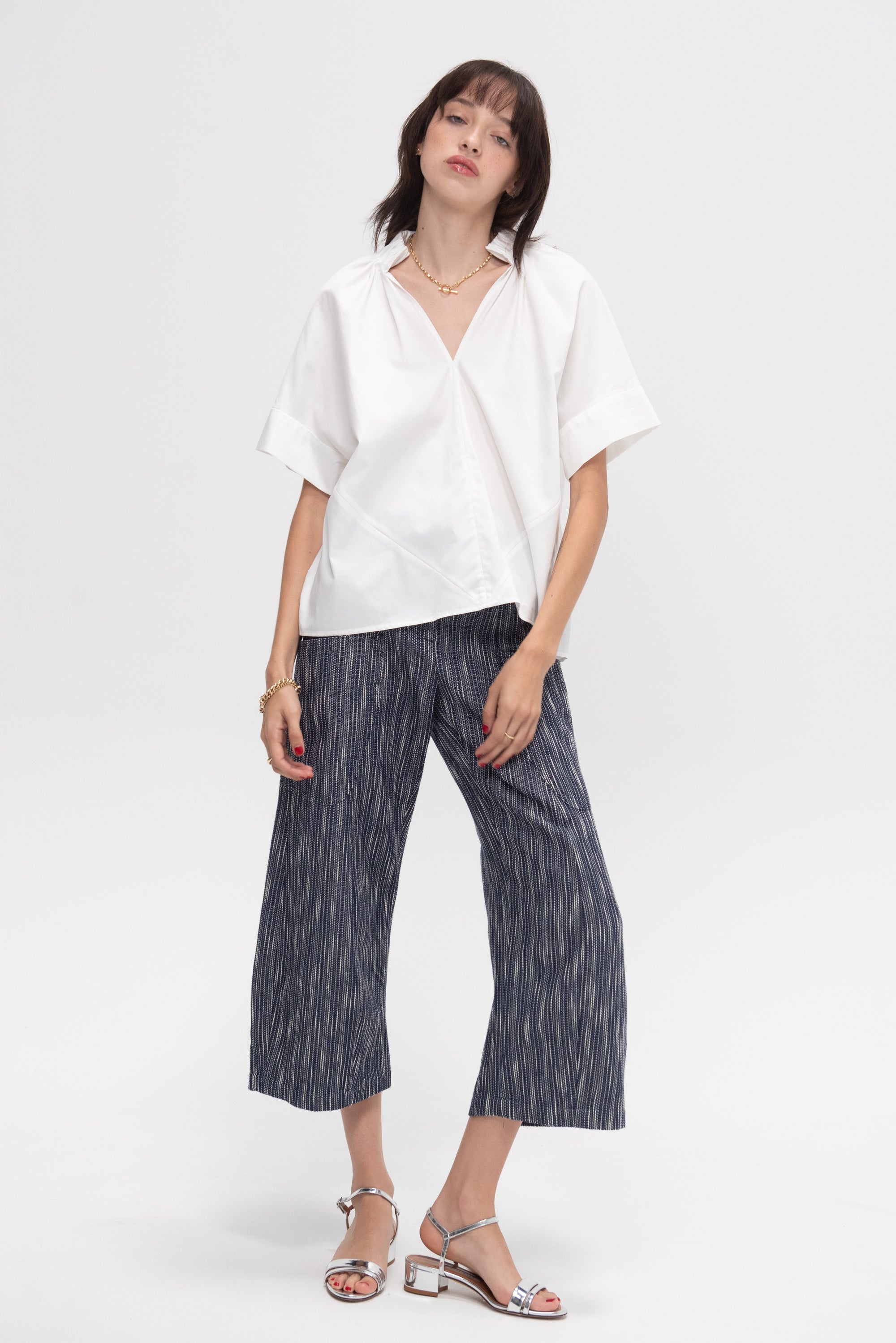 Zero + Maria Cornejo - Malia Shirt, Chalk