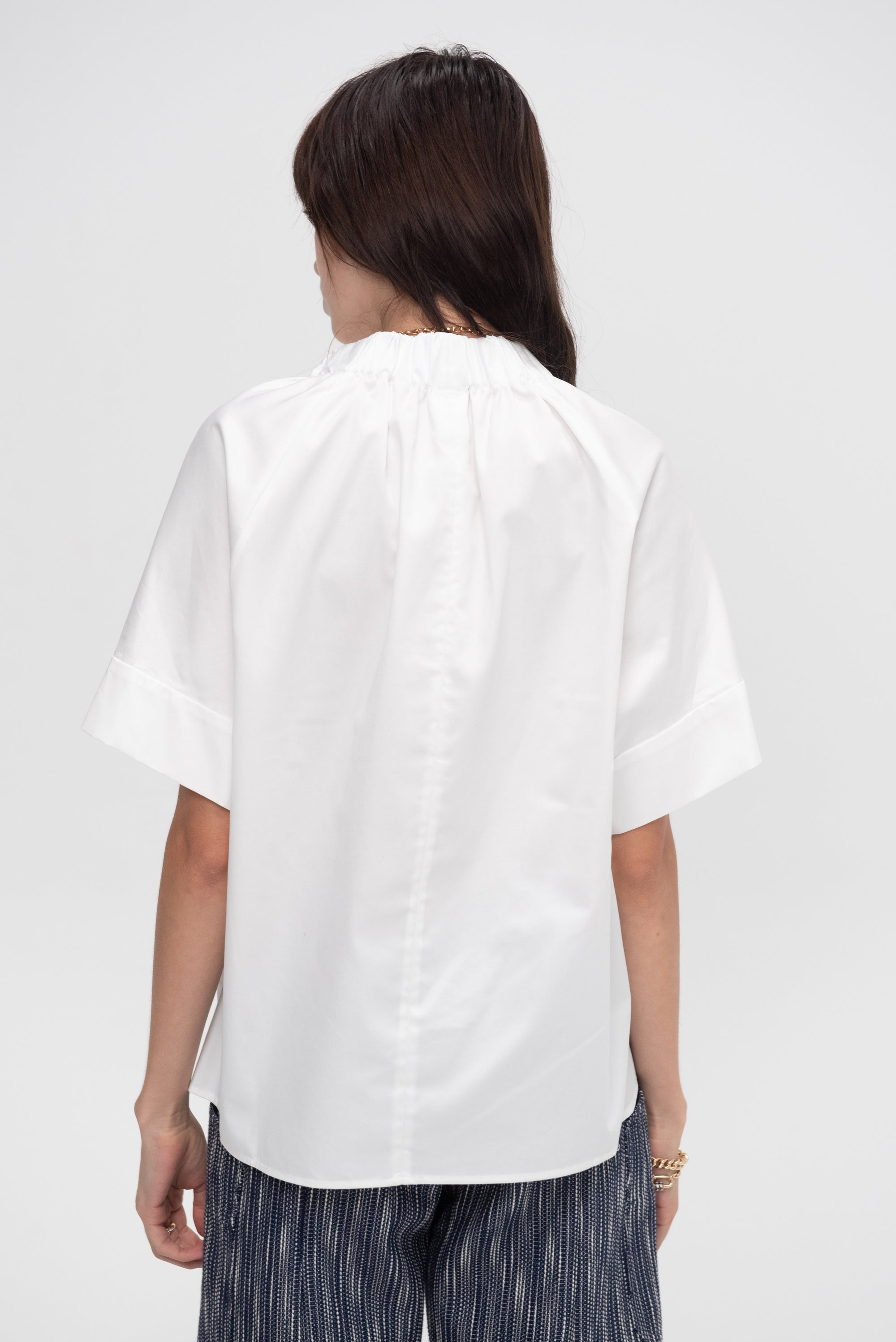 Zero + Maria Cornejo - Malia Shirt, Chalk