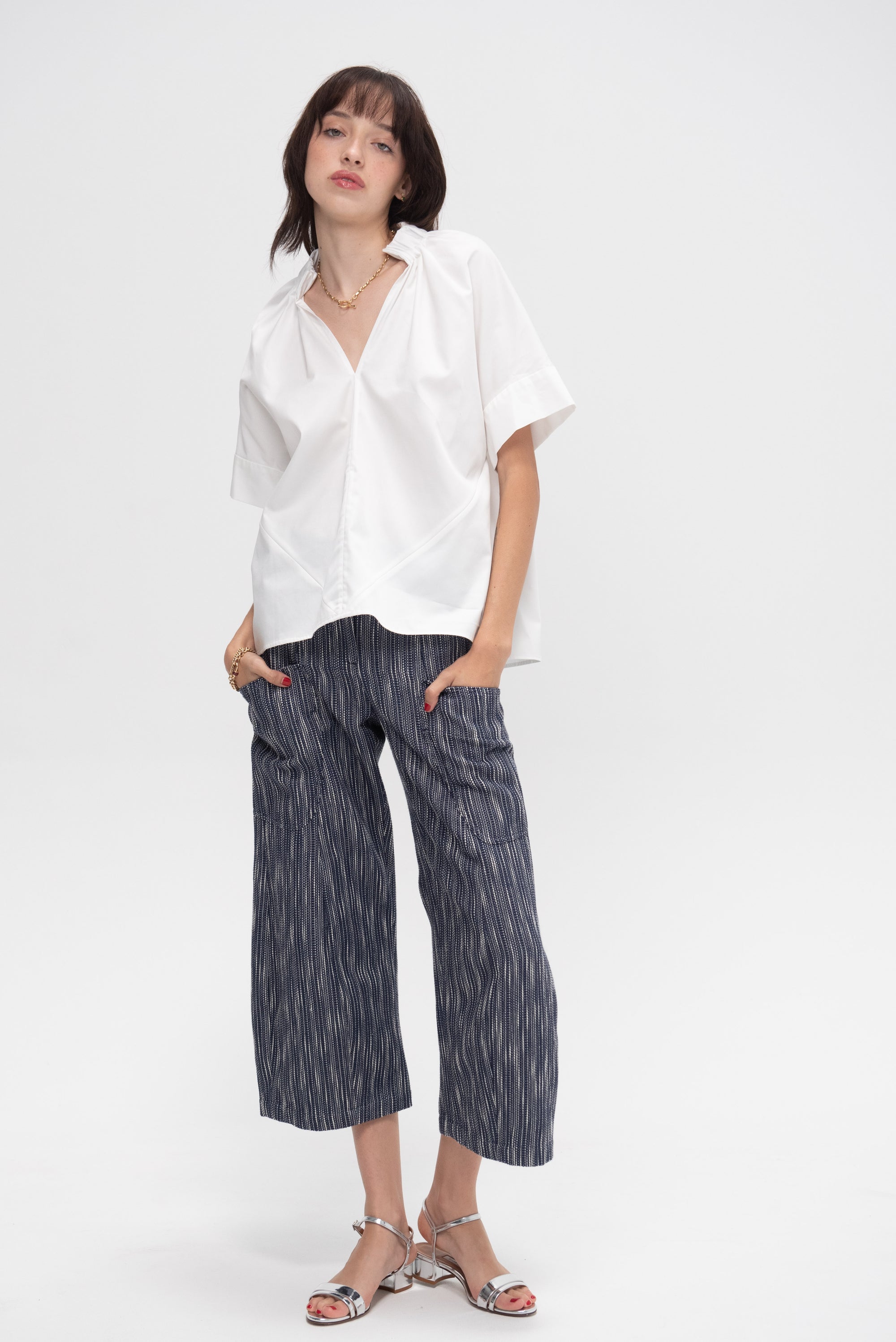 Zero + Maria Cornejo - Malia Shirt, Chalk