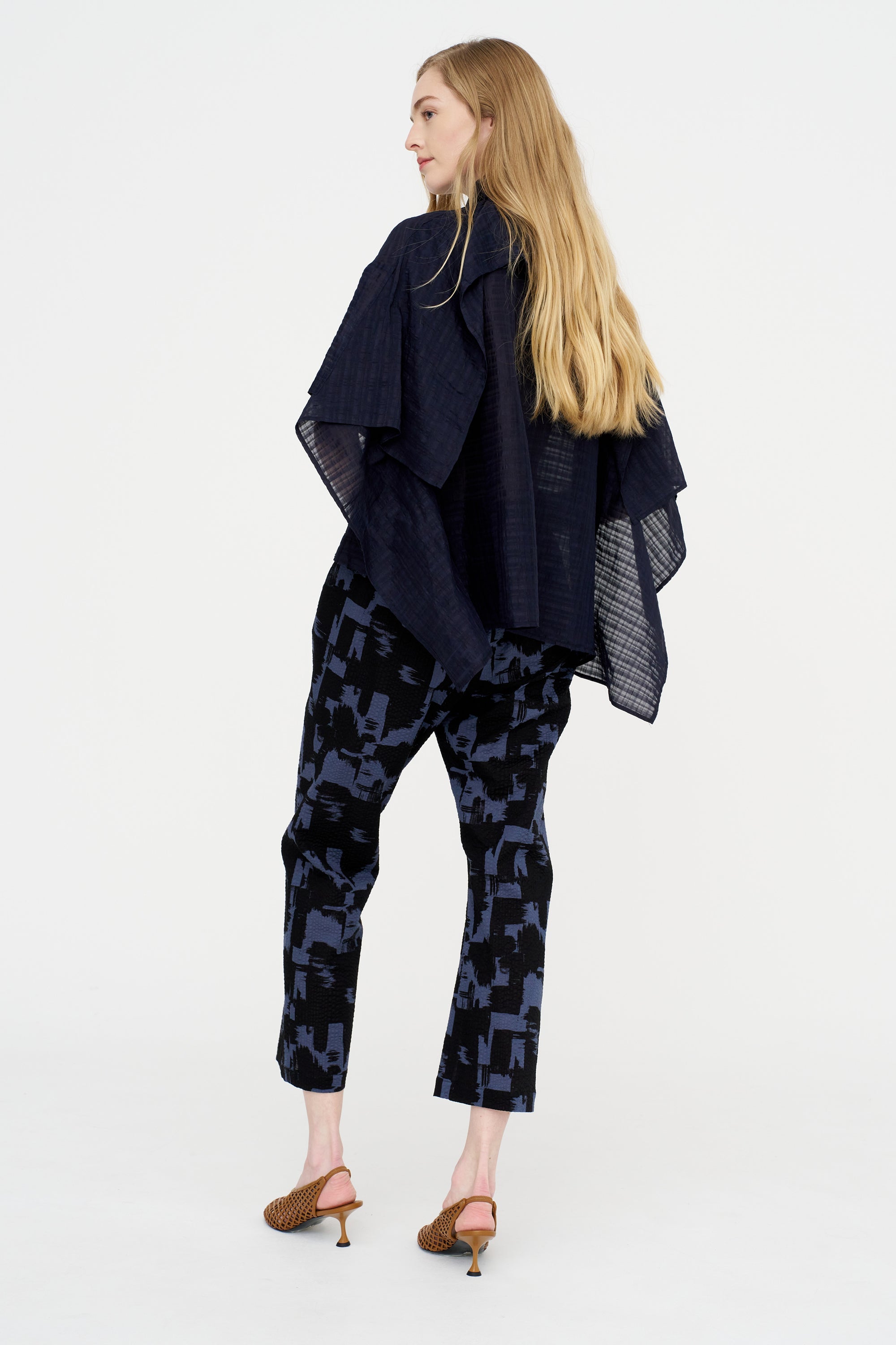 Eko Pant, Black &amp; Indigo