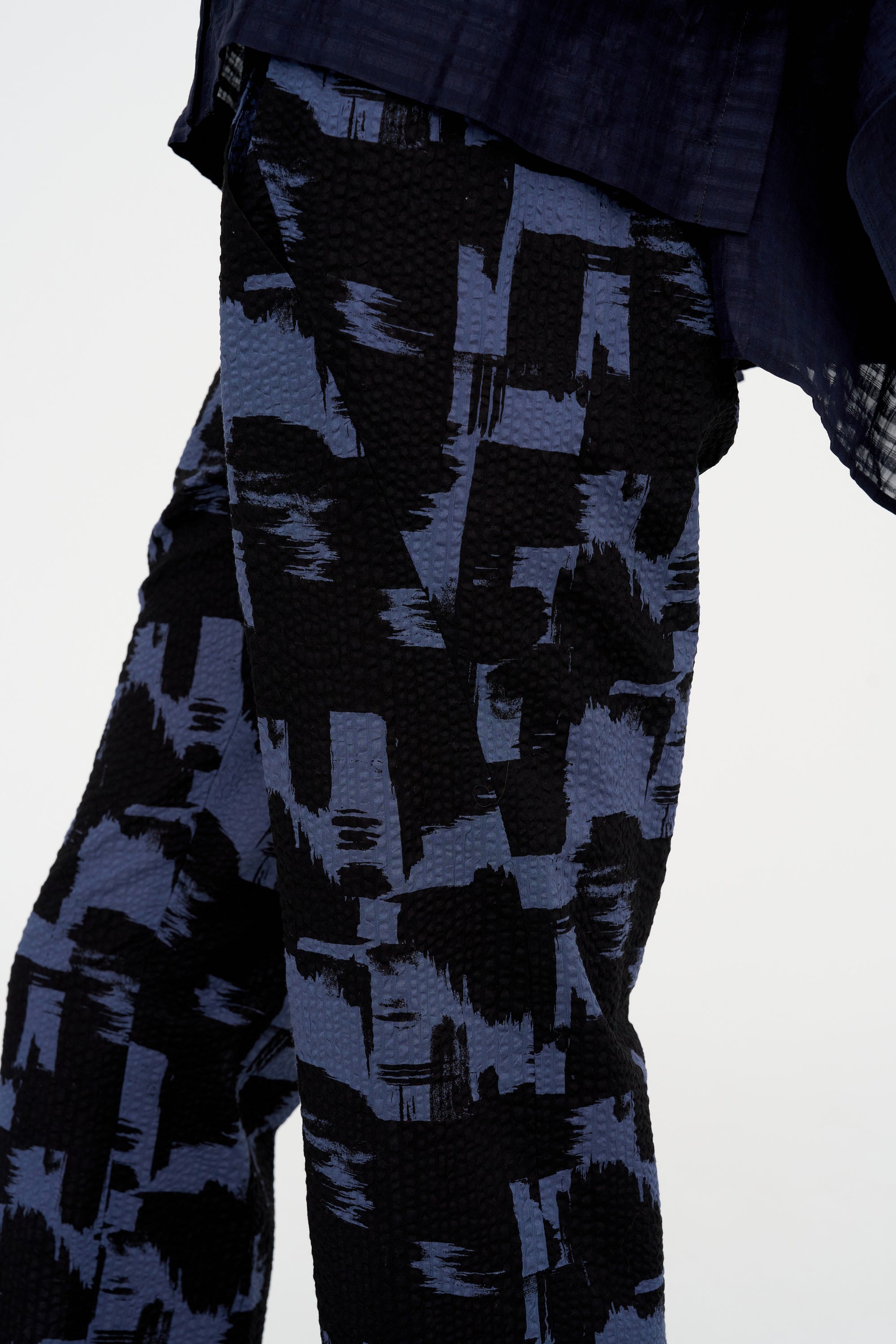 Eko Pant, Black &amp; Indigo