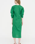 Long Opi Dress, Green