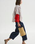 Long Sleeve Akeo Shirt, Vermillion