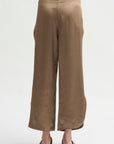 Ruched Front Pant, Bronze