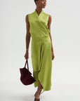 Jazmin Ero Dress, Matcha Green